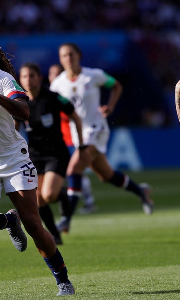 Working mom: McDonald balances World Cup, 7-year-old son